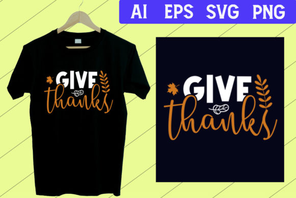 Celebrate Autumn with This Give Thanks SVG Design