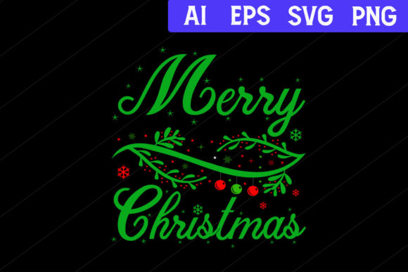 Christmas T Shirt, Merry Christmas SVG: Festive Design Files