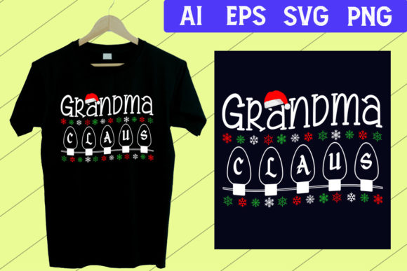 Grandma Claus SVG: Christmas Day T-Shirt Design Guide