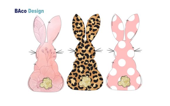 Leopard Bunny Easter SVG PNG: Your Festive Design Asset