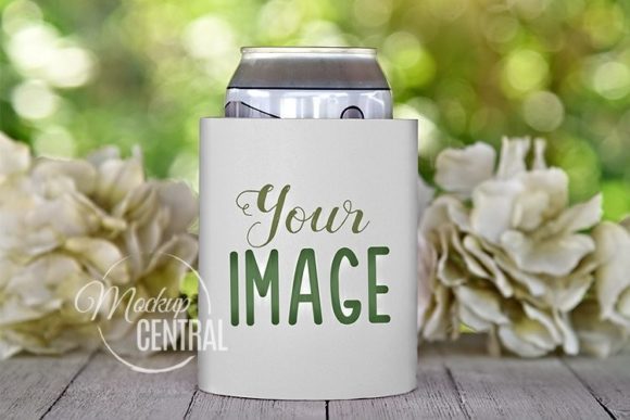 Refresh Your Brand: The Soda Can Beer Foam Cooler Mockup