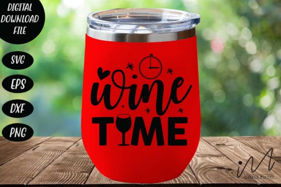 Wine Time Tumbler SVG: Unlocking Creative Potential with a Fun Cut File